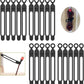 [20Park]UMUST Silicone Cable Ties, Reusable Cable Management Organizer, Cord Tie,Multipurpose Elastic Cord Organizer for Bundling and Fastening Cable Cords Wires(black)