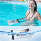 2 Pack Large Waterproof Phone Pouch, IPX8 Double Sealing Floating Waterproof Bag for iPhone 16 15 14 Pro Max Sumsang S25 S24 Google All Devices