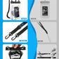 Large Waterproof Phone Pouch - [Oversized] [Floating] Waterproof Pouch for iPhone Galaxy Google and More, IPX8 Waterproof Dry Bag for Beach Vacation Belongings Black