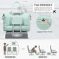 LOVEVOOK Travel Duffle Bag,Weekender Bags for Women with Shoe Compartment，Carry on Overnight Bag with Toiletry Bag,Gym Duffel Bag with Wet Pocket, Hospital Bags for Labor and Delivery