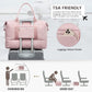 LOVEVOOK Travel Duffle Bag,Weekender Bags for Women with Shoe Compartment，Carry on Overnight Bag with Toiletry Bag,Gym Duffel Bag with Wet Pocket, Hospital Bags for Labor and Delivery