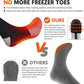 SNOW DEER Upgraded Rechargeable Electric Heated Socks,7.4V 2200mAh Battery Powered Cold Weather Heat Socks for Men Women,Outdoor Riding Camping Hiking Motorcycle Skiing Warm Winter Socks
