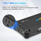 JIYHF Portable Power Bank with AC Outlet - 99.9Wh Laptop Charger & Backup Power, 100W AC + 65W USB-C PD Fast Charging for Travel, Home & Outdoor, Emergency Use(FAA Compliant)