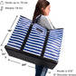 SCOUT 4 Boys Zip Tote XX-Large - Durable Lightweight Bag for Beach, Pool, Family Travel, Storage - Water-Resistant, Zips Shut