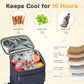 Cooler Backpack Soft Insulated Leak Proof 50 Cans Insulated Backpack Cooler Portable Picnic Camping Beach Hiking BBQ Lunch Backpack for Men and Women - Blue