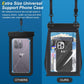 Large Waterproof Phone Pouch Floating, Waterproof Phone Case for iPhone 15 14 Pro Max 13 Plus 12 11 X XS XR Samsung S23 S22 up to 8.5'', Water Proof Phone Dry Bag for Swimming Kayaking Black