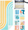 PY SUPER MODE Beach Towel - 75 x 35 inches Quick Dry Microfiber Beach Towels Oversized, Lightweight Soft and Absorbent Bath Towel Suitable for Swimming Camping for Adults