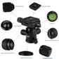 ZoMei Z669 Magnesium Aluminum Alloy Travel Camera Tripod with Ball Head for Canon,Sony,DSLR