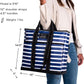 SCOUT Rocket Pocket Tote - Multi-Pocket Travel, Nurse, Teacher, Mom Tote, 7 Pockets Total, Two Sets of Straps, Folds Flat