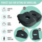 Foldable Sit Bone Seat Cushion - for Sit Bone Pain, Hip, Butt, Ischial Tuberosity, Hamstrings, and Sciatica Pain Relief - for Home, Office, and Driving…