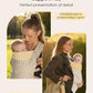 GROWNSY Baby Carrier Newborn to Toddler, Ergonomic Baby Toddler Carrier Wraps with Head Support, Easy to Wear, Infant Carrier Baby Gift, Travel and Hiking Friendly,for 7 to 44 lb (Houndstooth Beige)