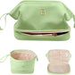 Birthday Gift for Daughter-Teen Girl Gifts Trendy Stuff, Initial Large Makeup Bag, Bride To Be Gift, Double Layer Cosmetic Bag, Gifts for 3 4 5 6 7 8 9 10 11 12 13 14 15 16 Year Old Girls