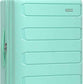 Traveler's Choice Pagosa Hardshell Expandable Luggage with Spinner Wheels, Mint, 26-Inch Medium