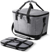 CleverMade Collapsible Insulated Cooler Bag – Leakproof Soft Folding Cooler for Beach, Travel, Car