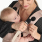 Grownsy Baby Carrier Newborn to Toddler (7-44lbs), Ergonomic & Cozy Wraps with One-Click Buckle, Head Support for Hands-Free Comfort, Dusty Pink