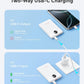 VEEKTOMX Small Portable Charger, Mini Power Bank 10000mAh, PD 22.5W Fast Charging USB-C Battery Bank, Travel Essentials Dual Voltage External Portable Powerbank for iPhone/Samsung/Google Pixel, White