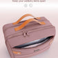 Women's Hanging Toiletry Bag, Waterproof Travel Cosmetic Organizer with Jewelry Storage, Large Capacity Makeup Case for Full-Size Skincare & Bathroom Essentials, Portable Cosmetic kit, Dark Purple