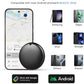 Air Tracker Tag for Android Smart Tag（Not for iOS）Air Tracker Tags-4 pack Android Work with Google Find Hub App Key Finder Bluetooth Tracker Item Locator for Purse, Keys, Luggage, Backpack, Pets，etc.