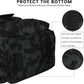 Hp hope Fishing Backpack with Rod Holders & Cooler, 40L Fishing Tackle Bag Fishing Tackle Storage Backpack Fishing Gear for Camping, Black Camo
