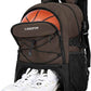 LARIPOP Basketball Bag, Sports Backpack with Ball Holder & Shoe Compartment, Water Resistant Gym Bag for Soccer Volleyball Travel