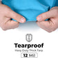 Tarps Heavy Duty Waterproof 20x20-12 mil Thick Camping Tent - Blue Tarp 20x20 UV Resistant, Rip & Tear Proof with Metal Grommets – Multipurpose Use for Camping, Tent, Boat, RV, Car, & Pool Cover
