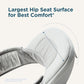 Ergobaby Alta Hip Seat All-Position Breathable Mesh Hip Seat & Carrier, Graphite Grey