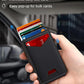 Wallet for Men RFID Wallet with Money Clip, Slim Pop Up Card Holder for 10-12 Cards, Minimalist Smart Credit Card Case with ID Window, Bifold Metal Wallet for Front Pocket, Gifts for Men