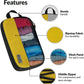 Large Compression Packing Cubes for Travel - 5 Pcs set of Packing Cubes Compression, Carry on Suitcase Organizer Bags - Travel Cubes Organizer Bags for Luggage - Roamly