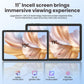11 Inch Tablet, Android 14 Tablet with Sim Card Slot, 128GB+16GB+1TB Expandable, 2.0Ghz Octa-Core, 8000mAh Battery, Incell Screen, 21+8MP Dual Camera, 5G WiFi, Tableta with Keyboard/Mouse/Case, Gray
