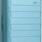 Traveler's Choice Pagosa Hardshell Expandable Luggage with Spinner Wheels, Baby Blue, 30-Inch Large