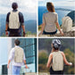 ZOMFELT Hiking Backpack for Women Men, 20L Lightweight Packable Backpacks for Trip, Water Resistant Small Travel Backpack, Foldable daypack for Hiking, Walking, Cycling, Camping, Beige - Roamly