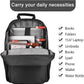 Backpack Bag With TSA Lock & Key-Smell Proof-Water Resistant Laptop Daypack Travel bags for Men & Women Travel (Black-new)