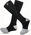 SNOW DEER Upgraded Rechargeable Electric Heated Socks,7.4V 2200mAh Battery Powered Cold Weather Heat Socks for Men Women,Outdoor Riding Camping Hiking Motorcycle Skiing Warm Winter Socks
