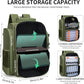 WANOON Fishing Backpack,Tackle Bag,with Tackle Boxes. Large Fishing Bag, Strong Materials