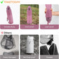 TakeToday Collapsible Water Bottles 32oz, Foldable Travel Water Bottle, BPA Free, Silicone Water Bottle Leakproof for Hiking, International Travel, Outdoors