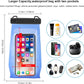 Large Capacity Waterproof Phone Pouch Floating, Waterproof Bag Case for iPhone 15 14 Pro Max 13 12 11 X XR 8 Plus Samsung Up to 6.9'', IPX8 Water Proof Phone Dry Bag for Swimming Kayaking, 1Pack