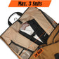 WELKINLAND 48H Garment Duffle Bags For Travel,10-Pockets Carry On Garment Bag, 3 Suit Travel Bags, 62L 2-In-1 Garment Duffel Bag, Convertible Garment bag, Boardable Garment Bag
