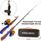 Urban Deco Kids Fishing Pole Set Portable Telescopic Kids Fishing Rod and Reel Combo Kit with Tackle Box for Beginners, Boys,Girls,Youth,Children