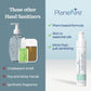 3-Mint Gel Hand Sanitizer | Soothing, Moisturizing, Hydrating | Travel Size | With Aloe Vera & Green Tea Extract | Mint Oil Blend with Peppermint Essential Oil | For Cars, Backpacks, Travel | 3-pack