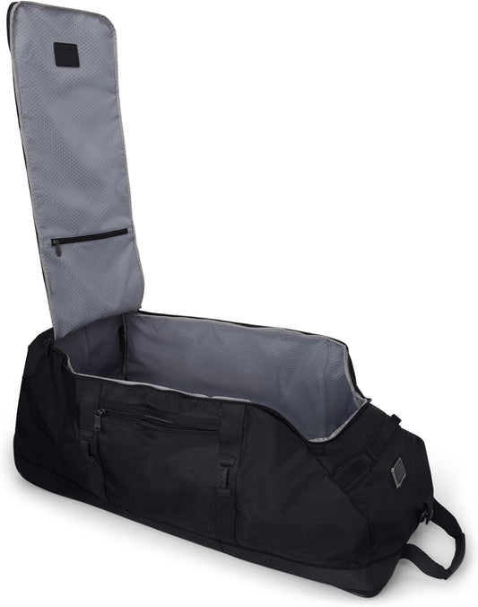 TUMI - Alpha Bravo Collapsible Duffel - 85 L Capacity - Black Duffel for Travel - 31.5" X 14.3" X 12.0" - Black - Roamly