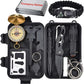 XUANLAN Emergency Survival Kit 13 in 1, Outdoor Survival Gear Tool with Survival Bracelet, Fire Starter, Whistle, Wood Cutter, Water Bottle Clip, Pen (Survival Kit 2)