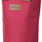 ZORMY Single Bottle Insulated Wine Tote, 1 Bottle Wine Carrier Bag Padded Wine Cooler Perfect Wine Lover's or Wedding Gift-Red