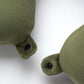 Brookstone Travel Neck Pillow - Lightweight Fleece Casing U-Shaped Stuffable Memory Foam Travel Pillow for Sleeping and Neck Support, Olive
