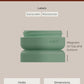 Cadence Travel Containers - Full Skincare Set - Magnetic Containers with Lids,Carry On Travel Essentials For Women/Men - 2 Small (0.56oz), 4 Medium Capsules (1.32oz), & Extender (1.43oz) - Sand