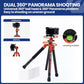 Fotopro 62 Inch Carbon Fiber Tripod for Camera Ultralight Travel Camera Tripod Max Loads Up 22lbs X-Aircross 3 Orange