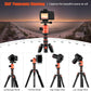 [Upgrade Version] GEEKOTO 77'' Aluminum Camera Stand & Monopod, Foldable Travel Gear with 360° Ball Head and Quick Release Plate for DSLR, Work, and Content Creation