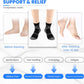 IRAMY Ankle Compression Socks for Men Athletic Running Socks with Cushioned Support 3 Pairs