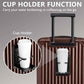 Joyway 20in Carry On Luggage with Cup Holder and USB Port, 25% Expandable Capacity, Smart Suitcase Set with Anti Slip Wheels and Handbag, Perfect for Men and Women (Coffee, Carry-On 20-Inch Handbag)