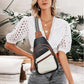 Sling Bag Crossbody Bags for Women Small Cross Body Bag Fanny Packs Chest Sling Purse for Daily Travel Leisure Sport