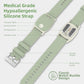 EmeTerm Explore FDA-Cleared Anti-Nausea Wristband IP67 Waterproof Morning Motion Sickness Relief Band Rechargeable Classic Strap Design Drug Free Non-drowsy Without Side Effects Mint Green
